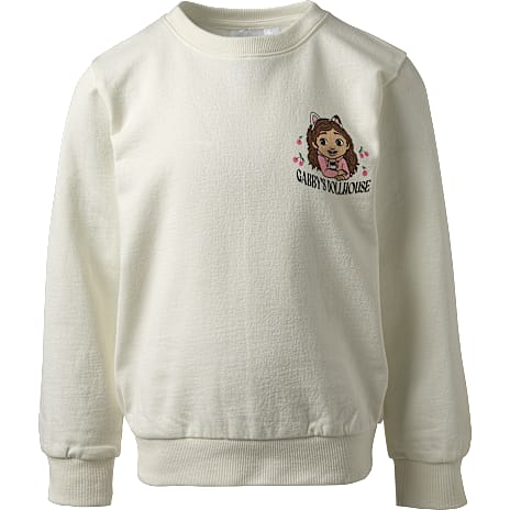 Gabbys Dukkehus Sweatshirt Str. 122/128 Hvid
