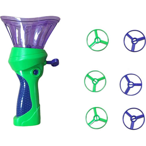 SpinOut flyvende tallerken - flere varianter - assorteret 1 stk.