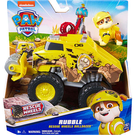 Paw Patrol Rescue Wheels Bulldozer Assorteret