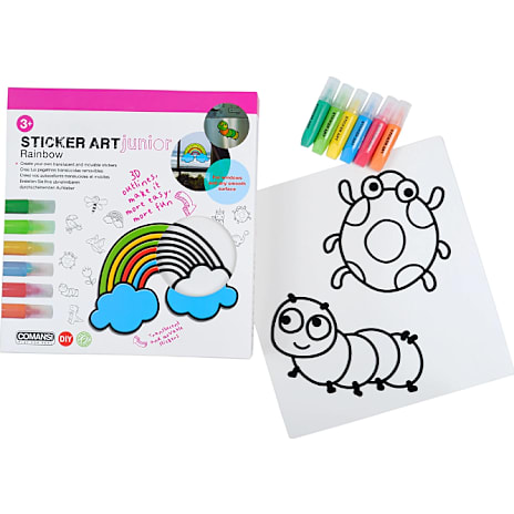 Sticker Art Window Art Regnbue