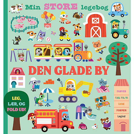 Legind Min store legebog - den glade by