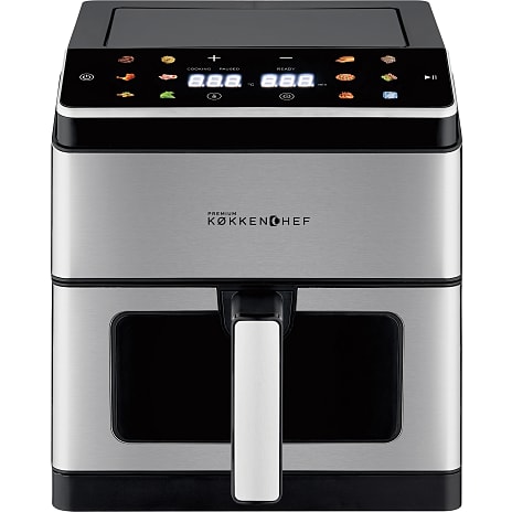 Køkkenchef Premium Airfryer Sort/Sølvfarvet