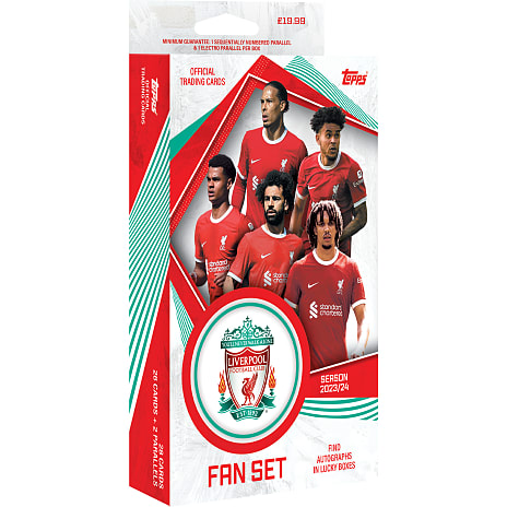 Topps Liverpool Fan Set Fodboldkort