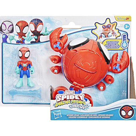 Disney Spidey Water-Webs Køretøj og Figur