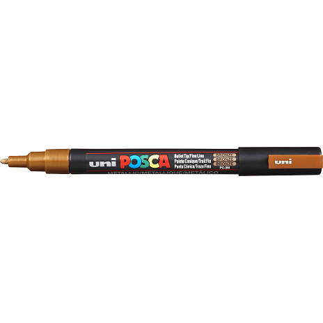 Posca PC5M Vandbaseret Tusch Bronze