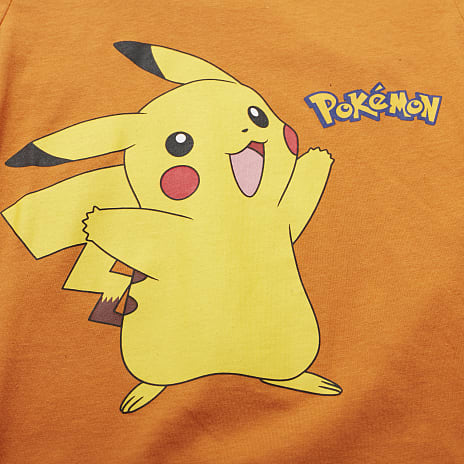 Pokémon T-shirt str. 98/104 - orange Køb på Bilka.dk!