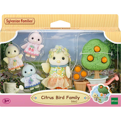 Sylvanian Families Citrus Bird Family figurer