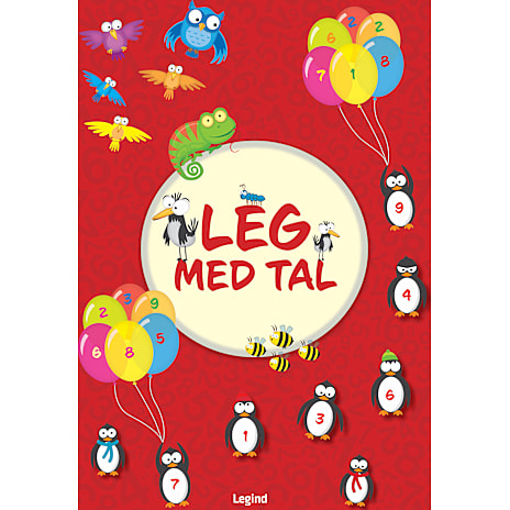 Legind Aktivitetshæfte 5 - leg med tal 1 stk.