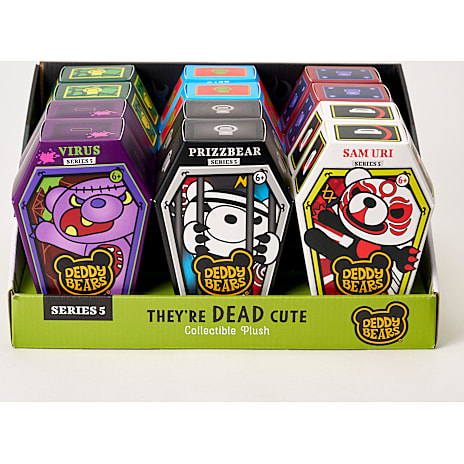 Deddy bears coffin 6" Serie 5 - flere varianter - assorteret 1 stk.