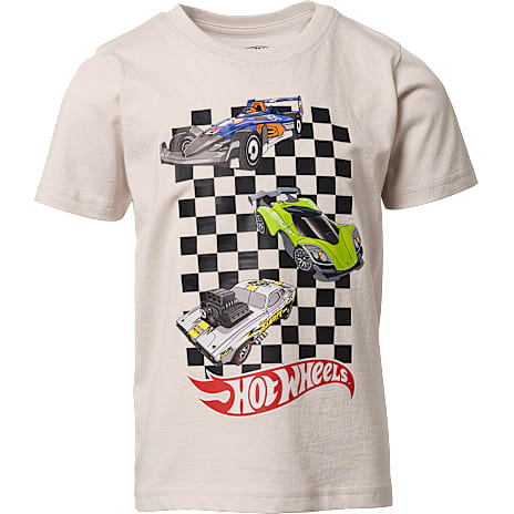 Hot Wheels T-shirt Str. 98/104 Beige