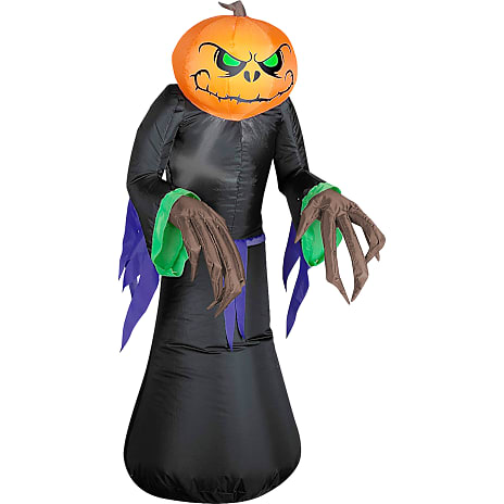 Halloween Oppustelig Græskarfigur 213 cm Multifarvet