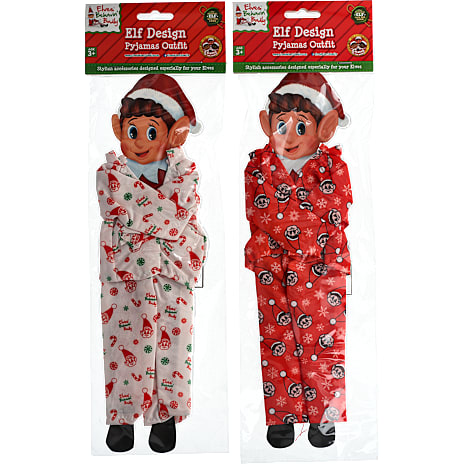 Elves Behavin' Badly Pyjamas Assorteret