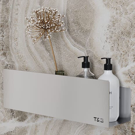 T&B Hylde Large Støvet Aluminium