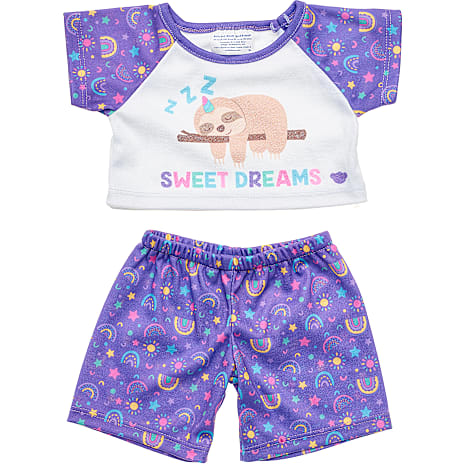 Build-A-Bear Pyjamas Med Print Lilla