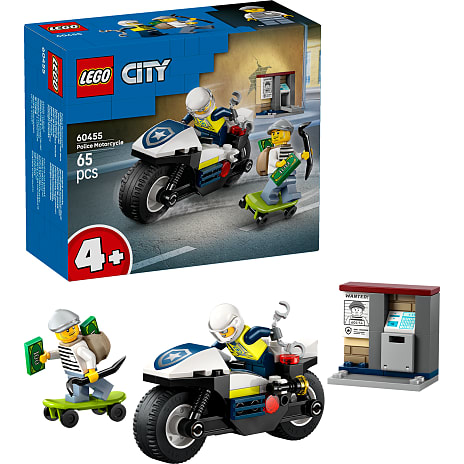 LEGO City Politimotorcykel på forbryderjagt 60455 1 stk.
