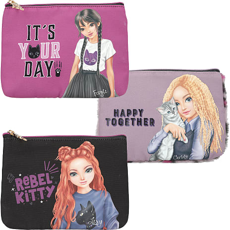 TOPModel Beautybag Rebel Kitty Assorteret