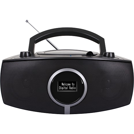 Prosonic DAB-512 CD Ghettoblaster Med FM/DAB+ Radio Og Bluetooth
