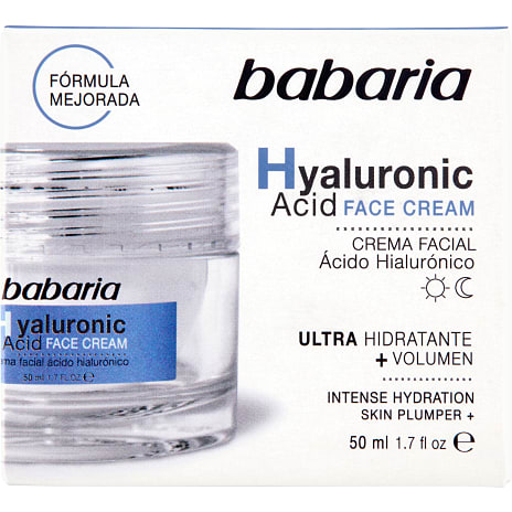 Babaria Ansigtscreme med Hyaluronsyre