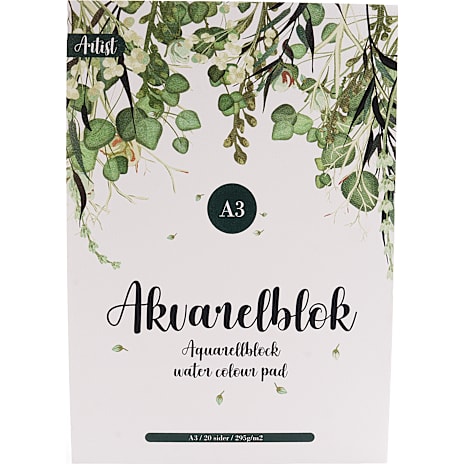 Nimo akvarelblok A3