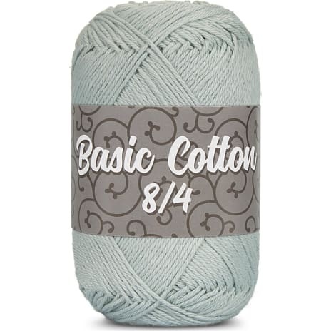 Basic Cotton Garn Lysegrå 004