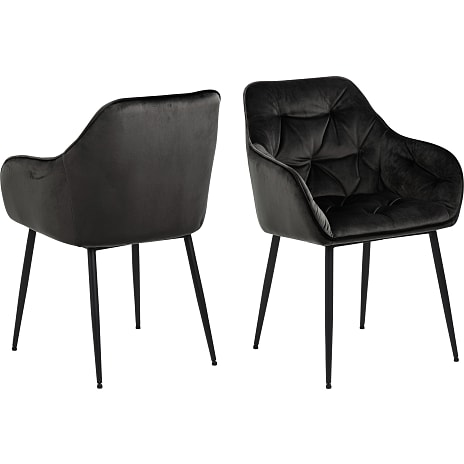 AC Design Furniture Brooke Spisebordsstol Med Armlæn Gråbrun