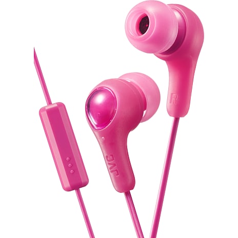 JVC FX7M Gumy Plus In-ear Hovedtelefon med Mikrofon Rosa