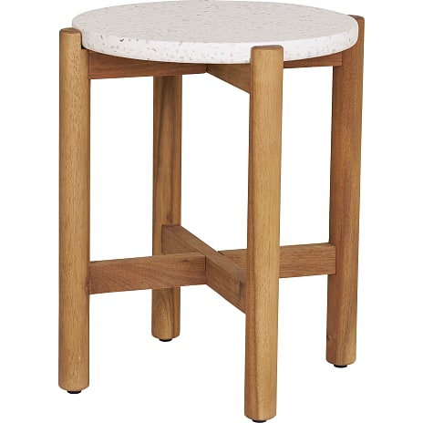 Leo Sidebord Hvid