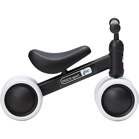 PUCH Løbecykel 4 Hjul 10" Sort