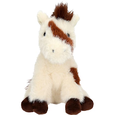 Miss Melody Plys 20 cm Råhvid