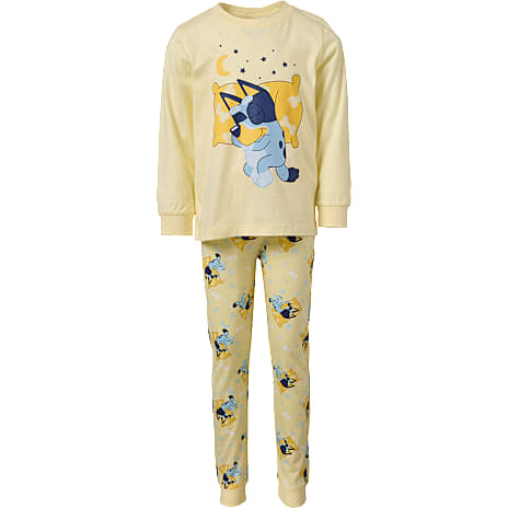 Bluey Pyjamas Str. 98/104 Gul