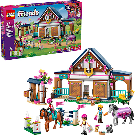 LEGO Friends Hestestald og rideskole 42688 1 stk.