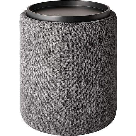 Salling Trey puf - mørkegrå 1 stk.