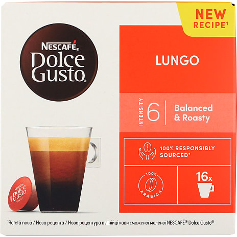 Nescafé Lungo Kaffekapsler