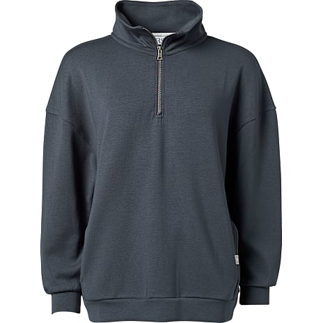 VRS Dame Halfzip Sweatshirt Str. S Grå