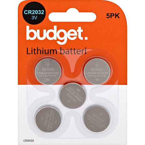 Budget Knapcelle CR2032