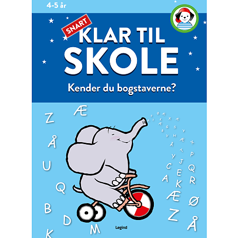 Legind Klar til skole bogstaver