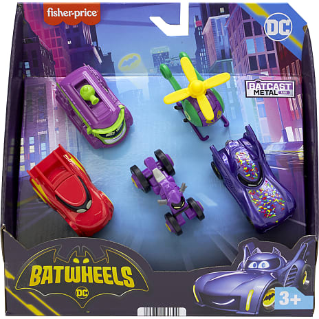 Fisher-Price Batwheels legetøjsbiler