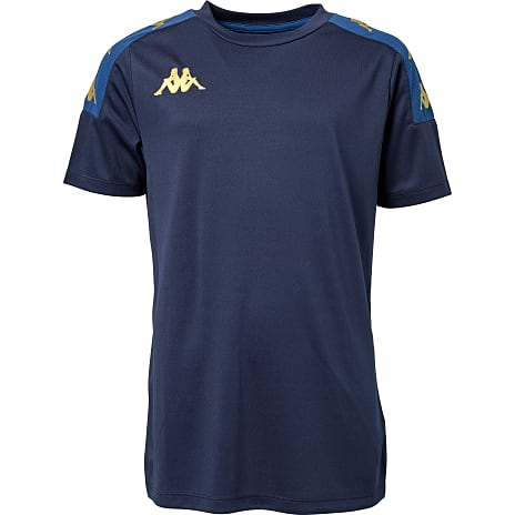 Kappa Børne T-shirt Navy Str. 6 År