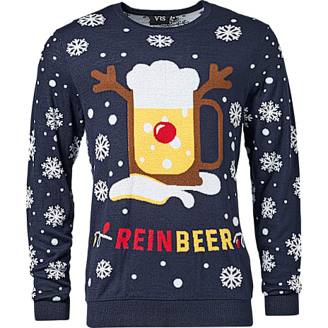 VRS Herre Julesweater Str. L Mørkeblå