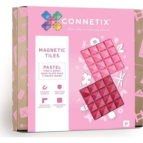 Connetix Magnetic Tiles Pastel Magnetisk Byggesæt