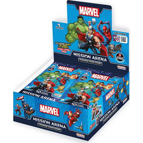 Disney Marvel Mission Arena Samlekort Boosterpakke