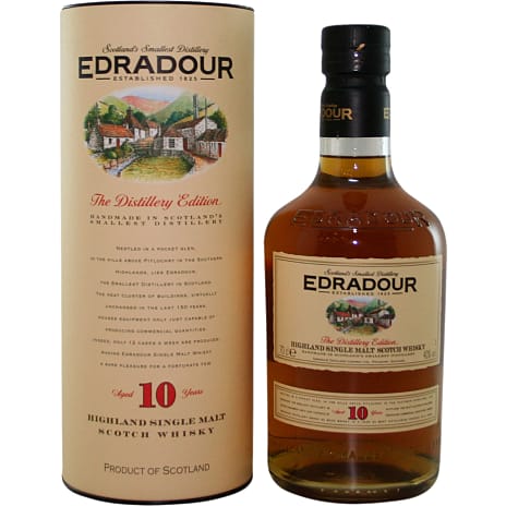 Edradour 10 YO Highland Single Malt Scotch