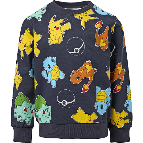 Pokémon Sweatbluse Str. 110/116 Blå