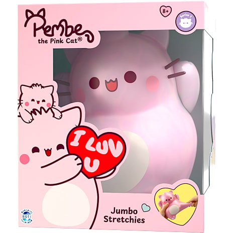 Pembe Jumbo Stretchie Figur 20 cm