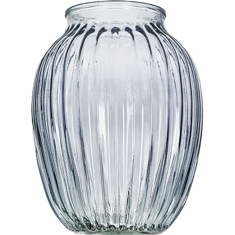 Andre Mærker Vase H20 cm - Blå 1 stk.