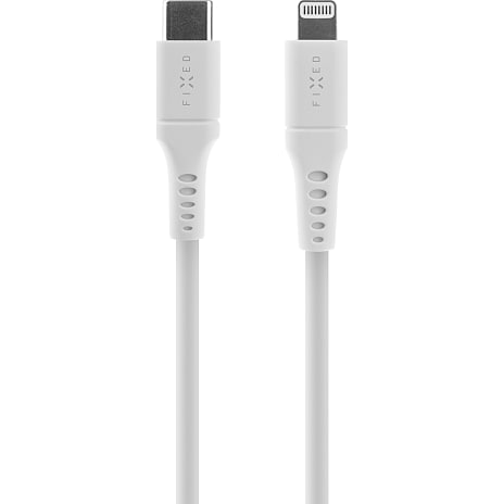 Fixed USB-C til Lightning Kabel Hvid