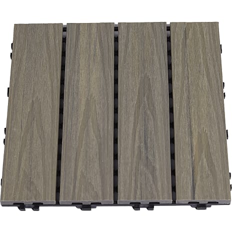 Hortus Udendørs Gulvflise 30x30 cm Lysegrå
