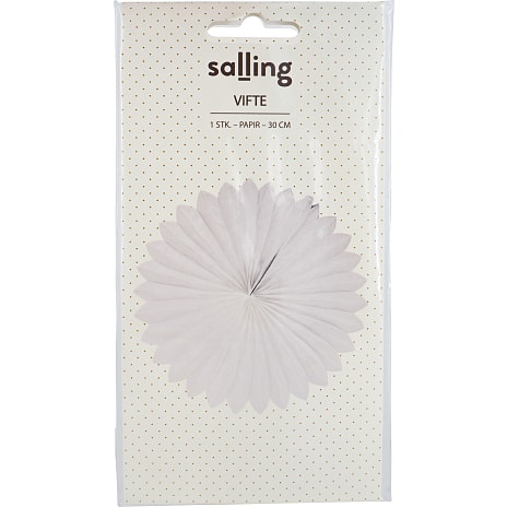 Salling vifte Ø:30 cm - Hvid 1 stk.