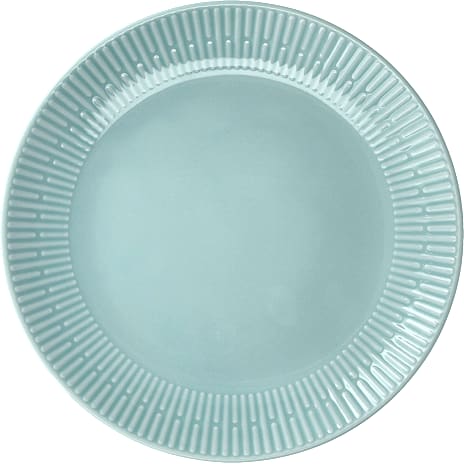 Aida Relief frokosttallerken - lysegrøn (Ø: 22 cm) 1 stk.