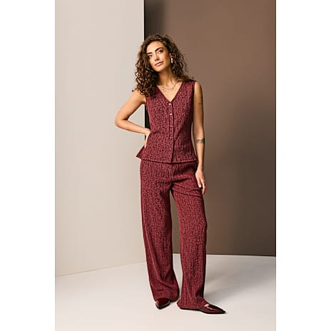 VRS Dame Vest Str. XL Bordeaux